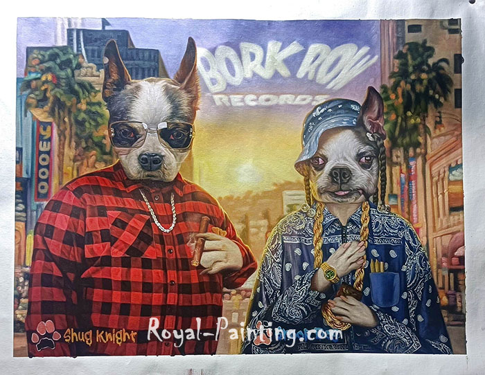 Customized Oil Painting For Pet